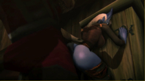 Animated Draenei Tauren World_of_Warcraft // 854x480 // 7.4MB // gif