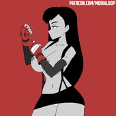 Animated Final_Fantasy_(series) Final_Fantasy_VII Tifa_Lockhart moikaloop // 540x540 // 715.2KB // gif