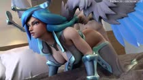 3D Animated Furia Paladins Sound geckoscave // 1920x1080 // 9.9MB // webm