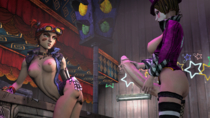 Borderlands_2 Gaige Mad_Moxxi // 1920x1080 // 3.1MB // png