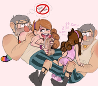 Gravity_Falls Grunkle_Stan Mabel_Pines // 799x701 // 426.4KB // png