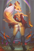 Delphox Delphox_(Pokemon) Miles-DF Pokemon // 633x950 // 203.1KB // jpg