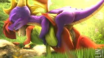 3D Animated Elora LinCugunnis Source_Filmmaker Spyro Spyro_The_Dragon // 1920x1080 // 9.8MB // webm