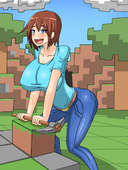 Minecraft Steve(Female) // 900x1200 // 225.0KB // jpg