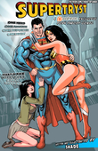 Comic DC_Comics Lois_Lane SHADE_(artist) Superman_(Clark_Kent) Wonder_Woman // 1165x1800 // 608.4KB // jpg