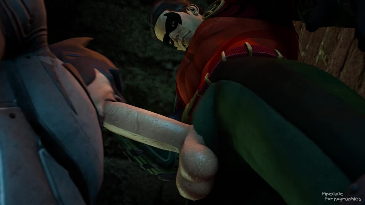 3D Animated Batman DC_Comics Pipedude Robin Source_Filmmaker // 1280x720 // 2.5MB // webm