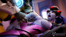 3D Blender JustFuta Overwatch Tracer Widowmaker // 3840x2160 // 423.5KB // jpg