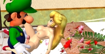 3D Luigi Princess_Peach Super_Mario_Bros residentlover2 // 1366x705 // 324.3KB // jpg