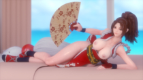 3D Blender Kaisto King_of_Fighters Mai_Shiranui // 1920x1080 // 1.4MB // png