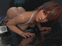 3D Blender Dead_or_Alive Kasumi radianteld // 3000x2250 // 576.3KB // jpg