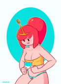 Adventure_Time Animated Princess_Bubblegum dabble // 1000x1371 // 2.5MB // gif