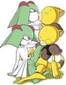 Abra_(Pokémon) B-Intend Kirlia_(Pokemon)‎ Pokemon // 1017x1300 // 153.9KB // jpg