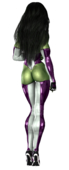 3D Idelacio Marvel_Comics She-Hulk She-Hulk_(Jennifer_Walters) // 650x1600 // 553.9KB // png