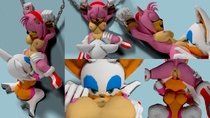 3D Adventures_of_Sonic_the_Hedgehog Amy_Rose Bacn Rouge_The_Bat // 1280x720 // 176.9KB // jpg