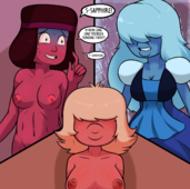 Padparadscha RelatedGuy Ruby_(Steven_Universe) Sapphire_(Steven_Universe) Steven_Universe // 1280x1276 // 773.2KB // png