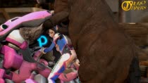 3D Animated D.Va Overwatch Sound Source_Filmmaker juliojakers // 960x540 // 15.7MB // webm