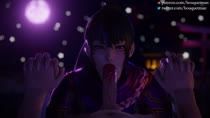 3D Animated Blender Kunimitsu Sound Tekken Tekken_7 bouquetman // 1280x720 // 3.3MB // webm