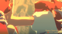 3D Animated Mipha Sable_Serviette The_Legend_of_Zelda The_Legend_of_Zelda_Breath_of_the_Wild // 540x304 // 2.9MB // gif