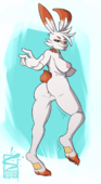 Pokemon Pokemon_Sword_and_Shield Scorbunny_(Pokemon) // 824x1500 // 527.5KB // png