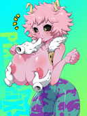 Mina_Ashido My_Hero_Academia pixaltrix // 1500x2000 // 311.3KB // jpg