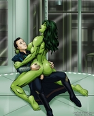 Avengers JusticeHentai Loki Marvel_Comics She-Hulk_(Jennifer_Walters) // 1200x1473 // 134.1KB // jpg