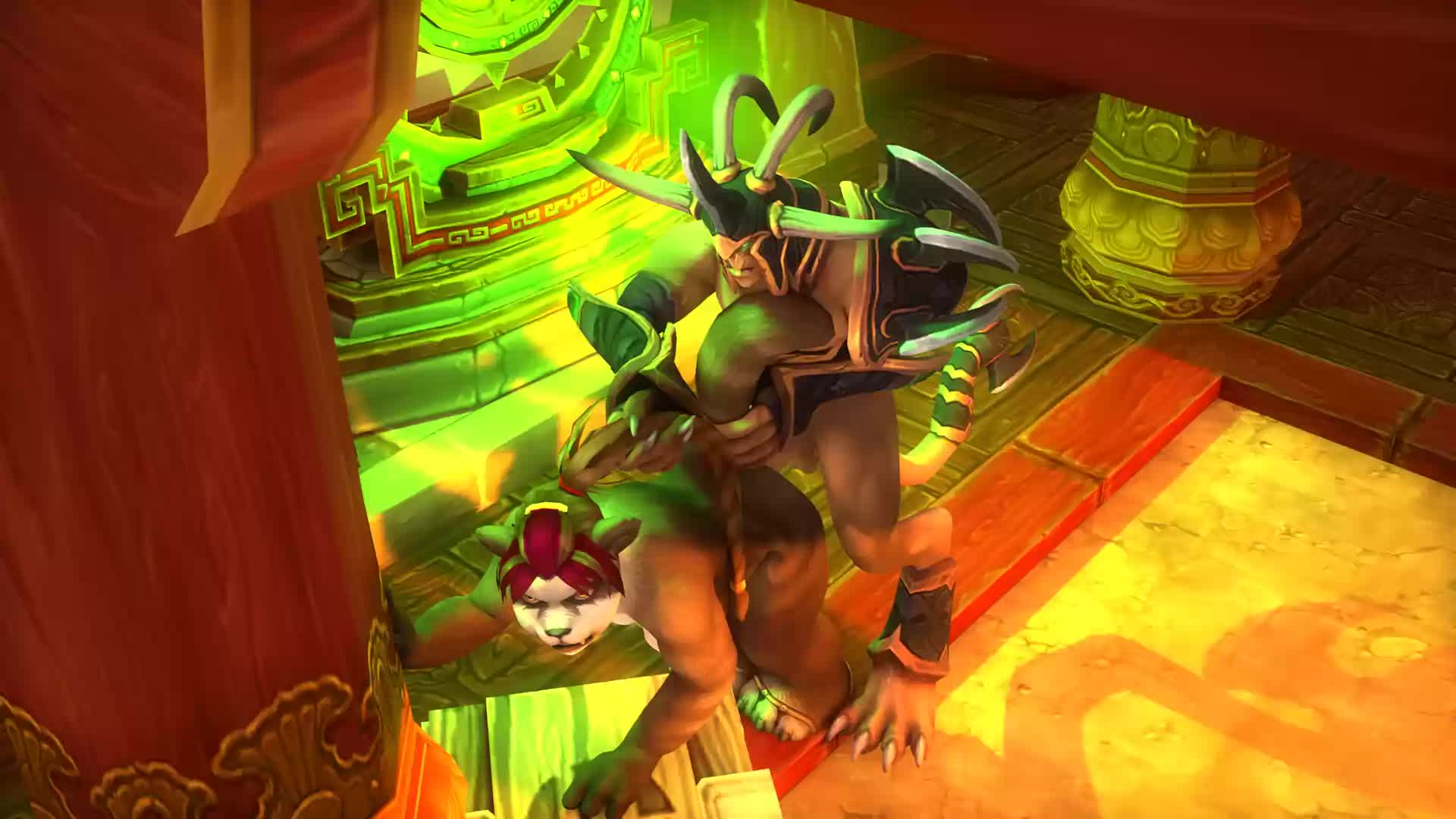 3D Animated Pandaren Rexxcraft World_of_Warcraft // 1920x1080 // 1.1MB // webm