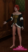 3D Assassin's_Creed Elise_de_la_Serre // 1228x2240 // 4.5MB // png