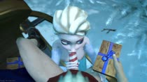 3D Animated Elsa_the_Snow_Queen Frozen_(film) kaegantonovich // 1920x1080 // 15.0MB // mp4