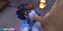 3D APHY3D Animated Blender Overwatch Sound Widowmaker // 1440x720, 5.3s // 591.1KB // mp4