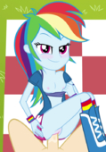 Animated My_Little_Pony_Friendship_Is_Magic Rainbow_Dash Spectre-Z // 560x800 // 3.4MB // gif