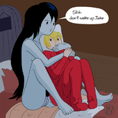 Adventure_Time ColdFusion Finn_the_Human Marceline_the_Vampire_Queen // 1000x1000 // 398.6KB // jpg