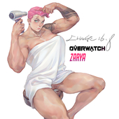 Change_(artist) Overwatch Zarya // 1200x1200 // 465.1KB // jpg