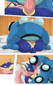 Greninja_(Pokémon) Pokemon Seismitoad_(Pokémon) // 1198x1920 // 1.2MB // png