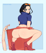 Afrobull Nico_Robin One_Piece // 1240x1415 // 583.2KB // png