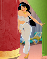 Aladdin Disney_(series) Julius_Zimmerman Princess_Jasmine // 1100x1386 // 2.4MB // png