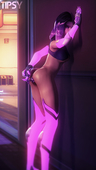 3D Overwatch Sombra Tipsy3D // 1080x1920 // 1.5MB // png