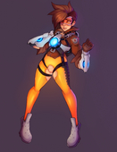 Overwatch Tracer lustysheep // 1280x1657 // 1.9MB // png