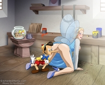 Disney_(series) EnchantedHentai Pinocchio Pinocchio_(film) The_Blue_Fairy // 1493x1200 // 661.1KB // jpg