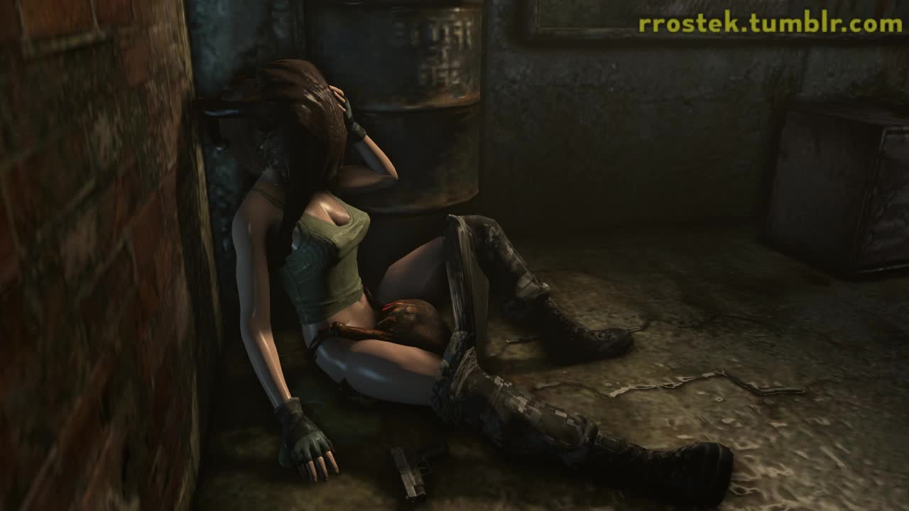 3D Animated Headcrab Jill_Valentine Resident_Evil RrostekSFM Sound Source_Filmmaker // 1280x720 // 1.9MB // webm