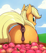 Applejack My_Little_Pony_Friendship_Is_Magic darkdale // 1280x1450 // 1.3MB // png