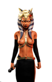 3D Ahsoka_Tano Lenaid Source_Filmmaker Star_Wars Togruta // 1133x1800 // 1.2MB // png