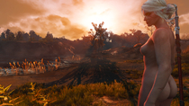 3D Ciri Source_Filmmaker The_Witcher The_Witcher_3:_Wild_Hunt // 1280x720 // 1.2MB // png