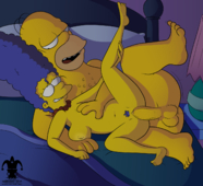 Homer_Simpson Marge_Simpson The_Simpsons // 1500x1374 // 608.2KB // png