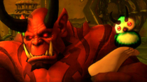 Animated Fel_Orc Pepe Rexxcraft World_of_Warcraft // 720x405 // 8.5MB // gif