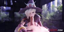 3D Animated Blender Mercy Overwatch tiazsfm // 1280x640 // 9.9MB // webm