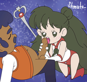 Animated Sailor_Moon_(Series) Sailor_Pluto Shmutz // 387x367 // 200.9KB // gif