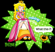 Princess_Daisy Princess_Peach Super_Mario_Bros The_Moss-Man // 1829x1735 // 979.0KB // png