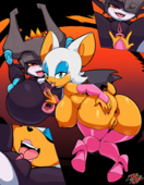Adventures_of_Sonic_the_Hedgehog Crossover Midna Rouge_The_Bat TheCon The_Legend_of_Zelda // 1280x1649 // 1.1MB // png