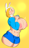 Adventure_Time Bulumble-Bee Fionna_the_Human_Girl // 874x1440 // 624.0KB // png