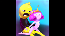 Adventure_Time Animated Earl_of_Lemongrab MadLaddy Princess_Bubblegum lightguy // 1920x1080, 10s // 36.8MB // mp4